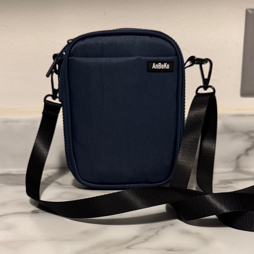Navy Crossbody Bag for Unisex